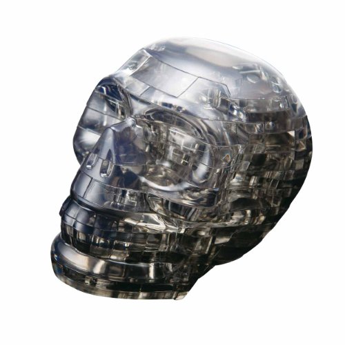 Crystal Puzzle | 3D Schädel Schwarz | Transparentes Design | 49 Teile | Bausatz für Kinder und Erwachsene | HCM Kinzel Crystal Puzzle | 3D Schädel Schwarz | Transparentes Design | 49 Teile | Bausatz für Kinder und Erwachsene | HCM Kinzel von HCM Kinzel