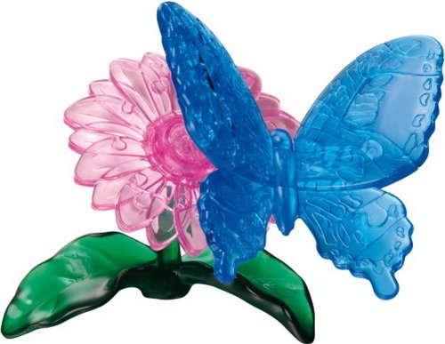 3D Crystal Puzzle - Schmetterling 39 Teile von HCM Kinzel