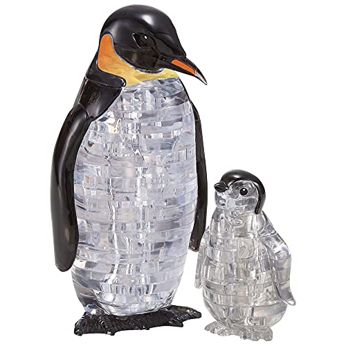 HCM Kinzel 59187 3D Crystal Puzzle-Pinguinpaar, Bunt von HCM Kinzel