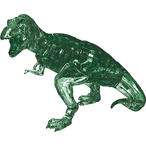 Crystal Puzzle | 3D T-Rex Grün | Transparentes Design | 49 Teile | Bausatz für Kinder und Erwachsene | HCM Kinzel von HCM Kinzel