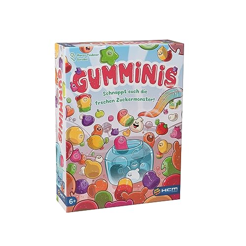 HCM Kinzel - Gumminis | Lockt und zähmt die frechen Zuckermonster im Land der Gumminis | HOL dir den Sieg in diesem unterhaltsamen Kinderspiel von HCM Kinzel