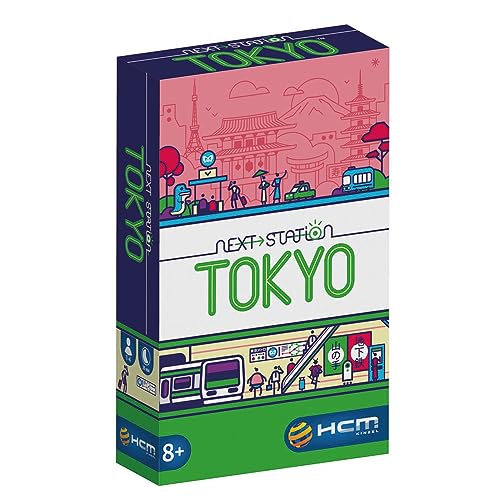 HCM Kinzel - Next Station Tokyo | Nachfolger des nominierten Spiels | Flip & Write - Neue U-Bahn Linien für Tokios Tourismus | Geschick und Strategie | deutsch | 55214 von HCM Kinzel