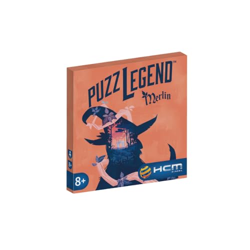 HCM Kinzel – Puzzlegend Kartenspiel Merlin – Entdecke die Legende durch eine Reihe von Rätsel neu – Strategiespiel für Detektive ab 12 Jahren – 55218 von HCM Kinzel