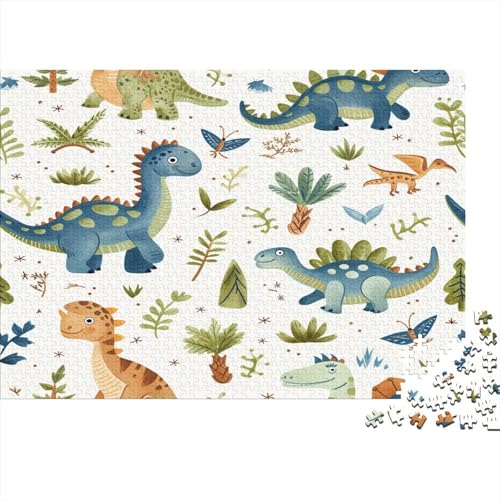 Dinosaurier Puzzle 1000 Teile Puzzles Für Erwachsene Klassische Puzzles 1000 Teile Erwachsene Puzzlespiel Erwachsene 1000 Teile Erwachsenen Puzzlespiel Puzzel 1000pcs (75x50cm) von HCXXAOEYP