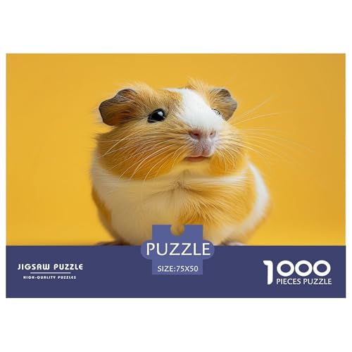 Hamster Puzzle 1000 Teile,Puzzlespiel Für Erwachsene,Impossible Puzzle,Puzzle Geschicklichkeitsspiel Für Die Ganze Familie, Geschenke Für Männer/Frauen Erwachsenen Puzzel 1000pcs (75x50cm) von HCXXAOEYP