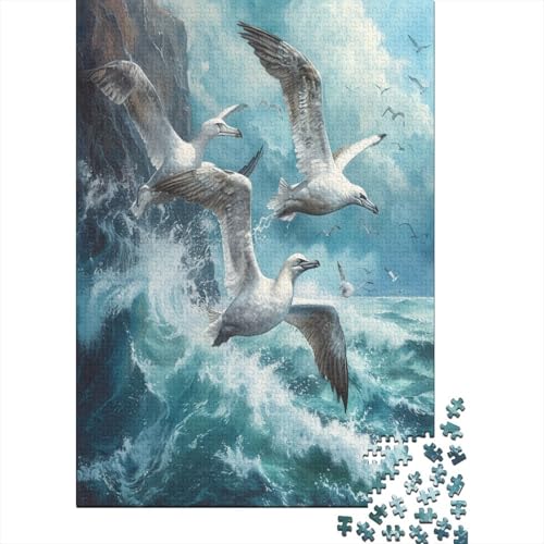 Möwe Puzzlespiel 1000 Teile Puzzle Für Erwachsene Und Kinder Ab 14 Jahren, Erwachsenen Puzzlespiel Puzzel 1000pcs (75x50cm) von HCXXAOEYP