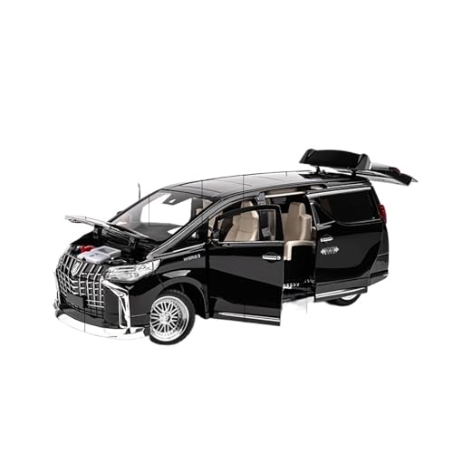 1:24 Elfa Auto Modell Simulation Luxus Business Auto Legierung Sammlung Ornamente Spielzeug Auto(Black) von HCYYZN