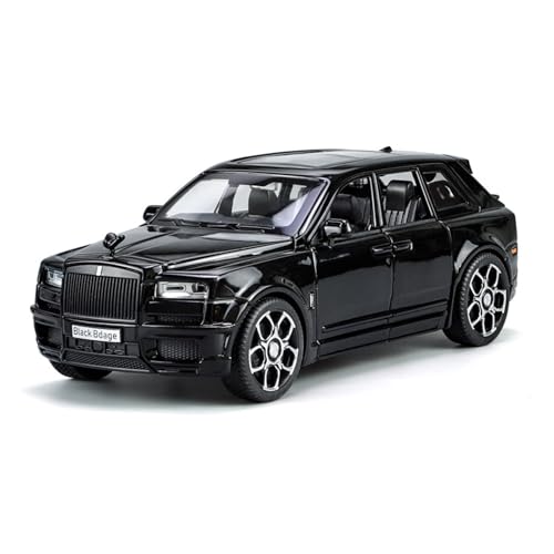 1:32 Cullinan Simulation Legierung Sound Und Licht Luxus Auto Modell Jungen Spielzeug Auto Modelle(Black) von HCYYZN