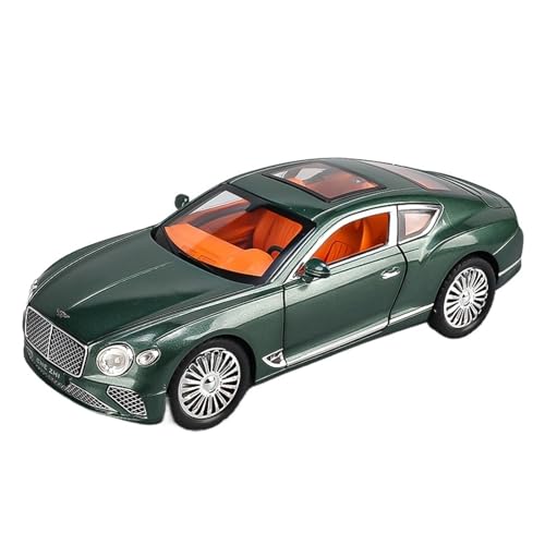 HCYYZN 1:24 GT Auto Modell Simulation Legierung Große Spielzeug Auto Sport Auto Pendel Geschenk(Green) von HCYYZN