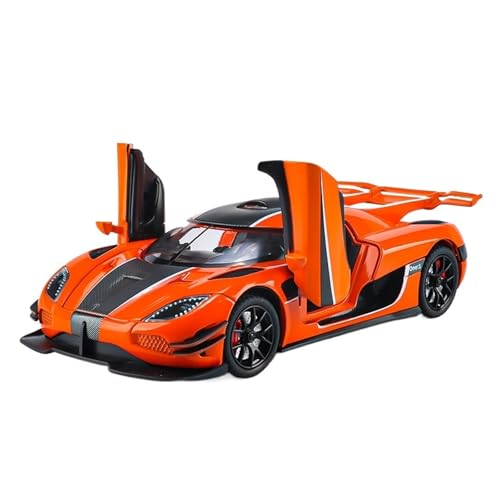 HCYYZN 1:24 ONE1 Simulation Auto Modell Sammlung Supercar Ornamente Legierung Spielzeug Auto Modelle(Orange) von HCYYZN