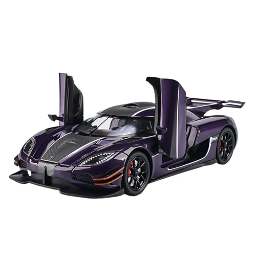 HCYYZN 1:24 ONE1 Simulation Auto Modell Sammlung Supercar Ornamente Legierung Spielzeug Auto Modelle(Purple) von HCYYZN