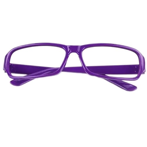 HDKEAN Bunte Brillen, Rahmen ohne Linsen, Subkulturen, Brille, Anime, Cosplay, Requisiten, lustige Brillen von HDKEAN