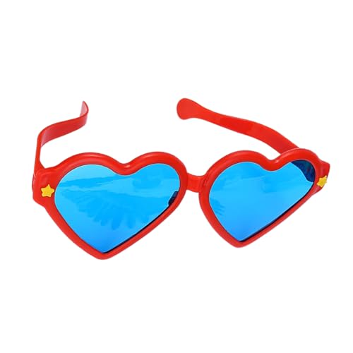 HDKEAN Kostüm Brille Weihnachten Candy Farbige Neujahr Party Foto Requisiten Pretend Eyewear Party Eyewear Cosplay von HDKEAN