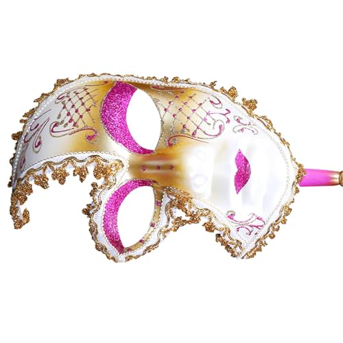 HDKEAN Maskerade Maske Halloween Cosplay Halbgesichtsmaske Maskerade Halbmaske für Halloween Kostüm Maskerade Party Abschlussbälle Damen Kostüm Zubehör von HDKEAN