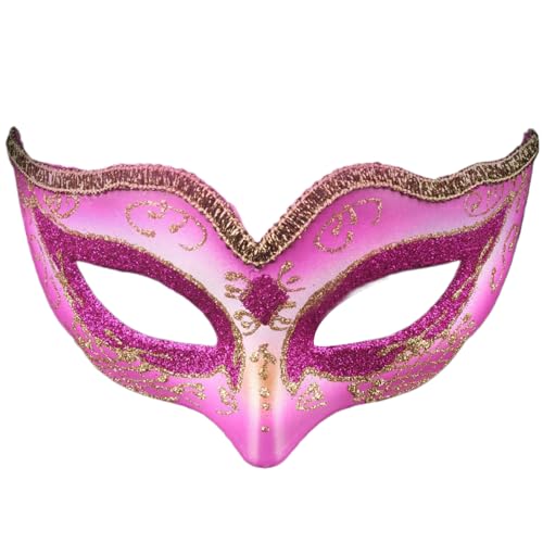 HDKEAN Maskerade-Maske für Damen, Karneval, Party, Halloween, Cosplay, Augenmaske, Maskerade, Halbmaske, Zubehör, Rollenspiele von HDKEAN