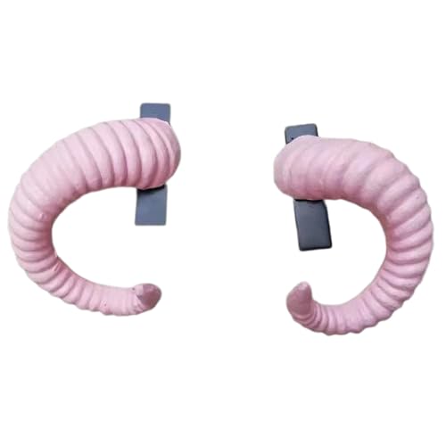 HDOYTXXM 1 Paar Halloween Dämonen Horn Stirnbänder Elastische Horror Haar Hoop Kostüm Kopfbedeckungen Für Halloween Cosplay von HDOYTXXM