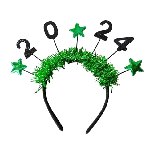 HDOYTXXM 2024 Tinsel Stirnband Party Kostüm Tinsel Party Karaoke Punk Foto Requisiten Coole Party Hair Hoop Nachtclub von HDOYTXXM