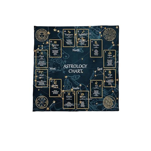 HDOYTXXM Divinationen Tischdecke Konstellationen Astrologie Tarotkarte Tischdecke Altars Stoff Göttlichkeit Brettspiel Accessoires Altäre Tarotkarten Tuch HDOYTXXM Divinationen Tischdecke Konstellationen Astrologie Tarotkarte Tischdecke Altars Stoff Göttlichkeit Brettspiel Accessoires Altäre Tarotkarten Tuch von HDOYTXXM