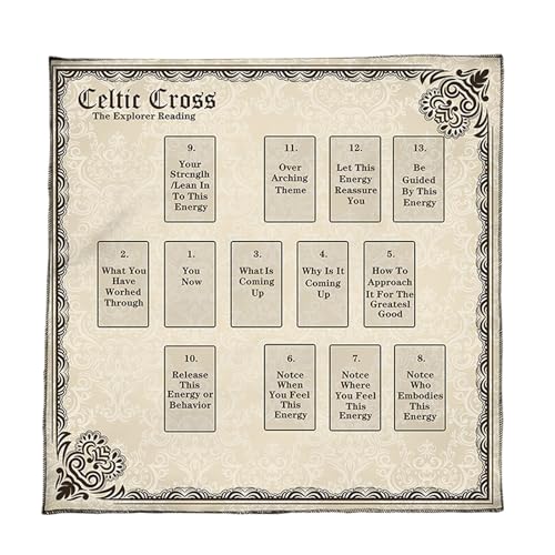 HDOYTXXM Divinationen Tischdecke Konstellationen Astrologie Tarotkarte Tischdecke Altars Stoff Göttlichkeit Brettspiel Accessoires Altäre Tarotkarten Tuch HDOYTXXM Divinationen Tischdecke Konstellationen Astrologie Tarotkarte Tischdecke Altars Stoff Göttlichkeit Brettspiel Accessoires Altäre Tarotkarten Tuch von HDOYTXXM