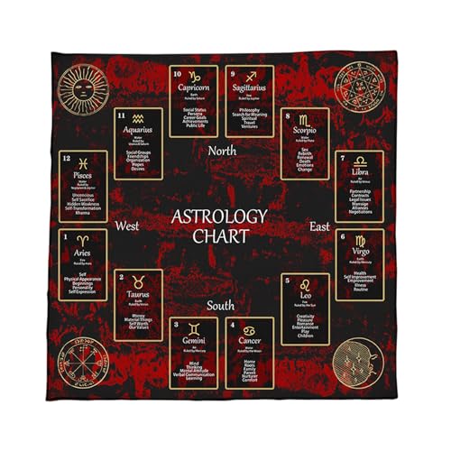 HDOYTXXM Divinationen Tischdecke Konstellationen Astrologie Tarotkarte Tischdecke Altars Stoff Göttlichkeit Brettspiel Accessoires Altäre Tarotkarten Tuch HDOYTXXM Divinationen Tischdecke Konstellationen Astrologie Tarotkarte Tischdecke Altars Stoff Göttlichkeit Brettspiel Accessoires Altäre Tarotkarten Tuch von HDOYTXXM