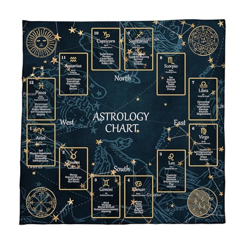 HDOYTXXM Divinationen Tischdecke Konstellationen Astrologie Tarotkarte Tischdecke Altars Stoff Göttlichkeit Brettspiel Accessoires Altäre Tarotkarten Tuch HDOYTXXM Divinationen Tischdecke Konstellationen Astrologie Tarotkarte Tischdecke Altars Stoff Göttlichkeit Brettspiel Accessoires Altäre Tarotkarten Tuch von HDOYTXXM