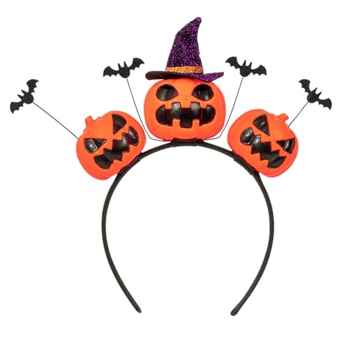 HDOYTXXM Halloween Pumpkin Stirnband Day Von Thedead Hairband Cosplay Kostüm Kopfstück Für Erwachsene Kinderfestival Kopfbedeckung von HDOYTXXM