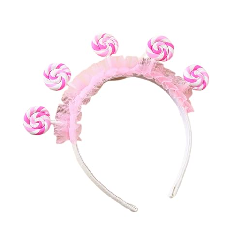 HDOYTXXM Kinder Candy Haarband Süße Cosplay Party Candy Stirnband Prinzessin Haar Hoop Für Rolle Spielen Geburtstag Foto Requisiten von HDOYTXXM