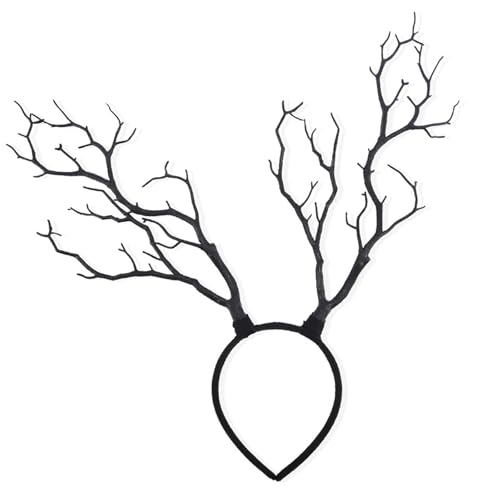 HDOYTXXM Mystical Dark Branch Stirnband Kopfbedeckung Halloween Hairstücke Leicht Zu Tragen Zu Haaraccessoires Für Themenfeierlichkeiten von HDOYTXXM