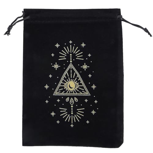 HDOYTXXM Tarot Aufbewahrungstasche Schmuck Verpackungsbeutel Geschenktasche Tarot Tragetasche Brettspiel Karten Paket Verpackung Beutel von HDOYTXXM