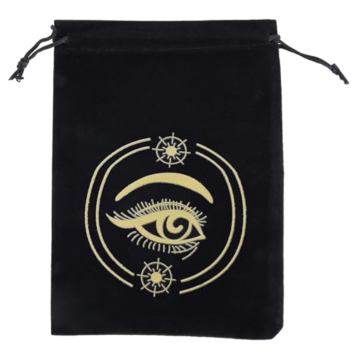 HDOYTXXM Tarot Aufbewahrungstasche Schmuck Verpackungsbeutel Geschenktasche Tarot Tragetasche Brettspiel Karten Paket Verpackung Beutel von HDOYTXXM