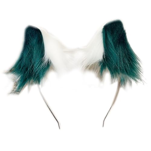 HDOYTXXM Wolf Tail Cosplay Accessoires Party Kostüm Kätzchen Stirnband Animation Hair Hoop Für Maskerade Comiccon von HDOYTXXM