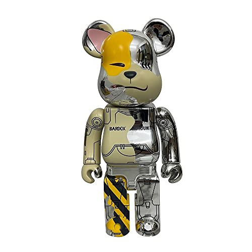 HDSLURIO Bearbrick, 28 cm/11 Zoll Violent Bear 400% handgefertigte Figur, Sammlerstück, Spielzeug, Ornament, modische Ornamente, Skulptur, Statue von HDSLURIO