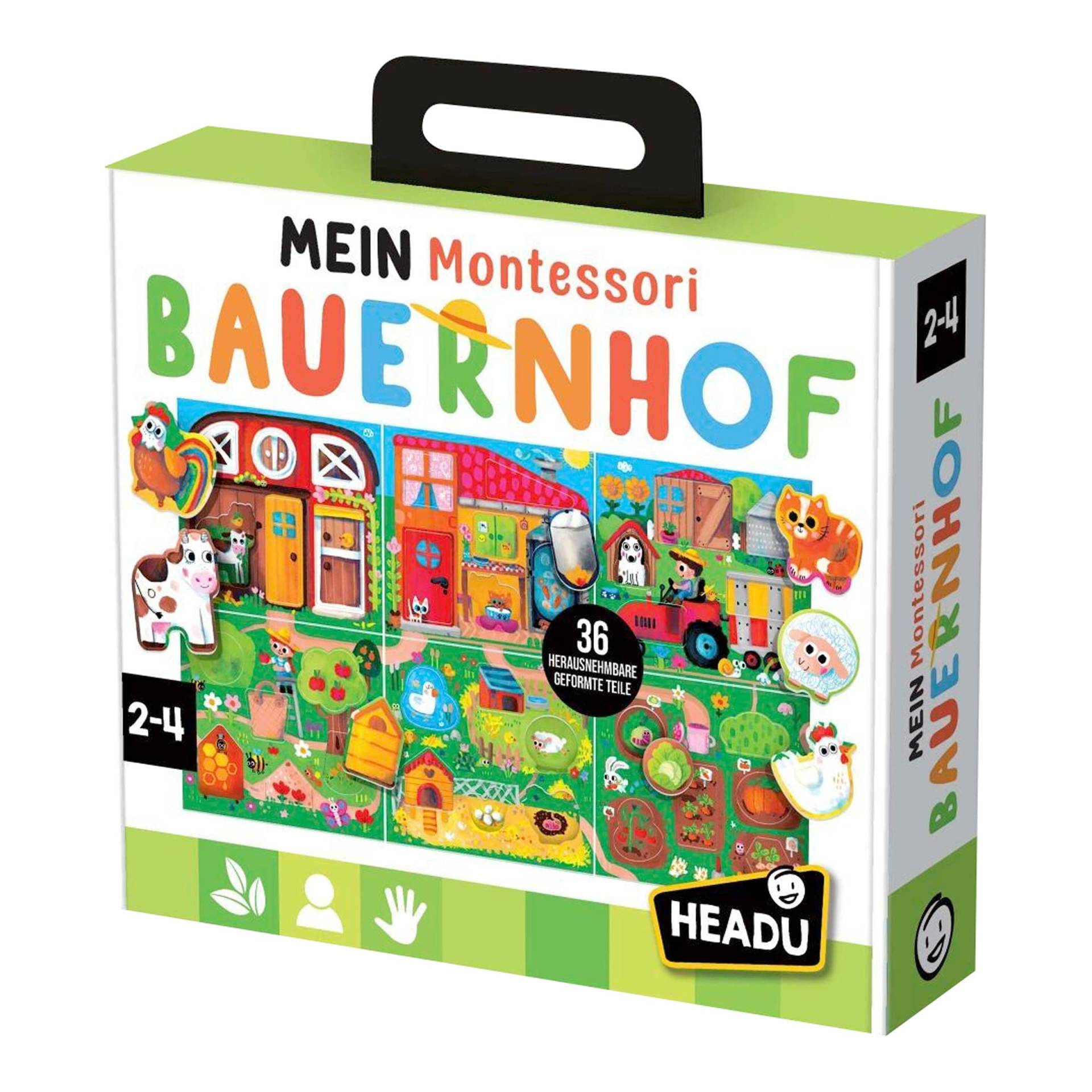Headu Lernspiel Mein Montessori-Bauernhof Headu Lernspiel Mein Montessori-Bauernhof von HEADU