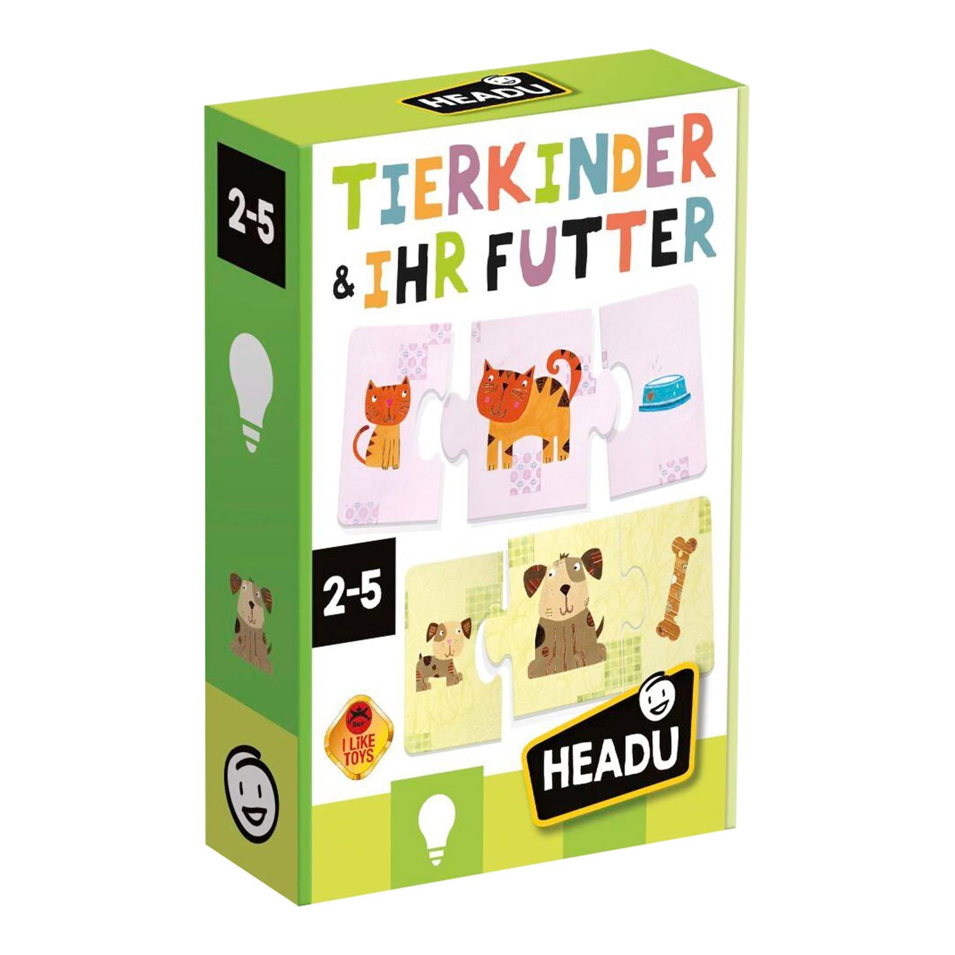 Headu Lernspiel Tierkinder & ihr Futter Headu Lernspiel Tierkinder & ihr Futter von HEADU