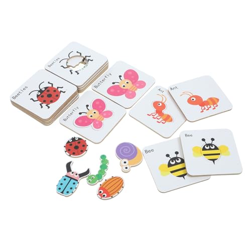 HEALSOPTHY 1 Satz Pädagogisches Puzzle für Tier und Dinosaurierkarten Fördert Geduld Erkennung und Motorik Sicheres für Kleinkinder HEALSOPTHY 1 Satz Pädagogisches Puzzle für Tier und Dinosaurierkarten Fördert Geduld Erkennung und Motorik Sicheres für Kleinkinder von HEALSOPTHY
