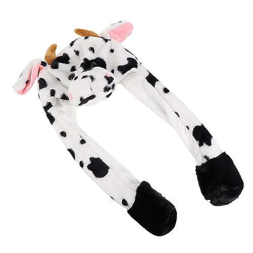 HEALSOPTHY 1 Stück Kuh Plüschhut mit Beweglichen Ohren Niedlicher Cartoon Tierhut für Erwachsene für Kostümpartys und Fotoshootings aus Kurzem Plüschmaterial Gefertigt HEALSOPTHY 1 Stück Kuh Plüschhut mit Beweglichen Ohren Niedlicher Cartoon Tierhut für Erwachsene für Kostümpartys und Fotoshootings aus Kurzem Plüschmaterial Gefertigt von HEALSOPTHY