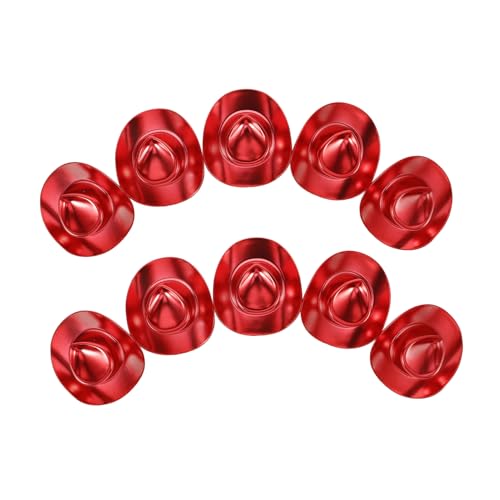 HEALSOPTHY 10 Stück Teiliges Mini Cowboyhut Miniatur Puppenhut Dekoration Leichte Stabile Mini Cowgirl Hüte für DIY Puppenzubehör Kleine Hüte für Puppenhaus und Bastelprojekte HEALSOPTHY 10 Stück Teiliges Mini Cowboyhut Miniatur Puppenhut Dekoration Leichte Stabile Mini Cowgirl Hüte für DIY Puppenzubehör Kleine Hüte für Puppenhaus und Bastelprojekte von HEALSOPTHY