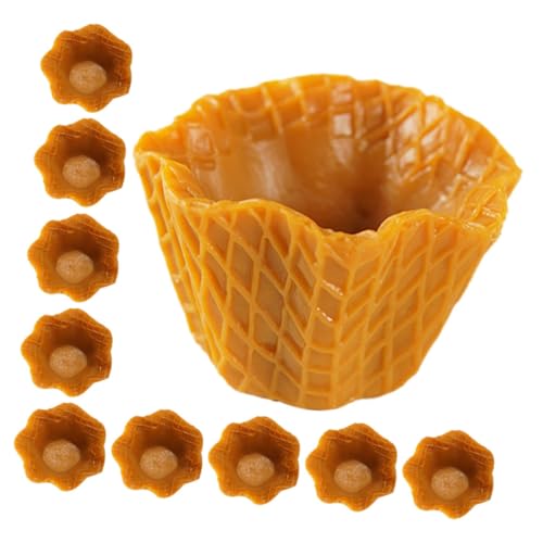 HEALSOPTHY 10 Stück Teiliges Mini Eiscreme waffel dekor Realistische DIY Charms für Handyhüllen Kreative Bastelanhänger Dekorativ für Puppenhaus und Schmuckherstellung HEALSOPTHY 10 Stück Teiliges Mini Eiscreme waffel dekor Realistische DIY Charms für Handyhüllen Kreative Bastelanhänger Dekorativ für Puppenhaus und Schmuckherstellung von HEALSOPTHY