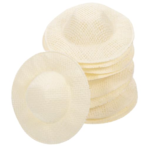 HEALSOPTHY 10 Stück Teiliges Mini Strohhüte in Naturfarbe Handgefertigte Kleine Puppenhüte für DIY Bastelprojekte Stabile Miniatur Hüte für Puppenhaus und Kreative Dekoration HEALSOPTHY 10 Stück Teiliges Mini Strohhüte in Naturfarbe Handgefertigte Kleine Puppenhüte für DIY Bastelprojekte Stabile Miniatur Hüte für Puppenhaus und Kreative Dekoration von HEALSOPTHY