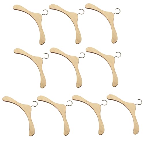 HEALSOPTHY 10 Stück Teiliges Puppenkleiderbügel aus Holz Kleiderbügel für Puppenschrank Geeignet für Puppenkleider Tops und Hosen Praktisches Zubehör für Einfache Organisation im Puppenhaus HEALSOPTHY 10 Stück Teiliges Puppenkleiderbügel aus Holz Kleiderbügel für Puppenschrank Geeignet für Puppenkleider Tops und Hosen Praktisches Zubehör für Einfache Organisation im Puppenhaus von HEALSOPTHY