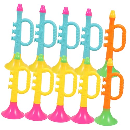 HEALSOPTHY 10 Stück Teiliges Trompeten Material Realistische Blasinstrument Nachbildung Fördert Musikalische Kreativität Geburtstags Kleinkinder Zufällige Farbe HEALSOPTHY 10 Stück Teiliges Trompeten Material Realistische Blasinstrument Nachbildung Fördert Musikalische Kreativität Geburtstags Kleinkinder Zufällige Farbe von HEALSOPTHY