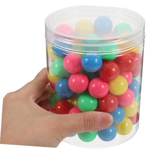 HEALSOPTHY 100 Stück Bunte Kunststoff Zählkugeln Hohl Kleine Murmeln für Mathematische Wahrscheinlichkeitsprobleme und Vorschul Lernspiele HEALSOPTHY 100 Stück Bunte Kunststoff Zählkugeln Hohl Kleine Murmeln für Mathematische Wahrscheinlichkeitsprobleme und Vorschul Lernspiele von HEALSOPTHY