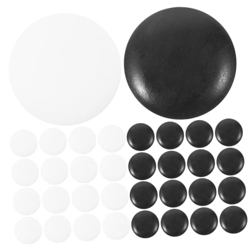 HEALSOPTHY 100 Stück Kleine Go Schachsteine aus Robustem Harz Glatte Oberfläche Kompakt und Widerstandsfähig als Brettspielzubehör für Freunde und Kreative Bastelprojekte HEALSOPTHY 100 Stück Kleine Go Schachsteine aus Robustem Harz Glatte Oberfläche Kompakt und Widerstandsfähig als Brettspielzubehör für Freunde und Kreative Bastelprojekte von HEALSOPTHY