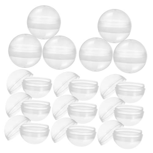 HEALSOPTHY 100 Stück Transparente Nachfüllbare Runde Kunststoffkugeln Leere Befüllboxen für Greifautomat Partygeschenke und Süßigkeiten Leicht zu Öffnen und Vielseitig Einsetzbar HEALSOPTHY 100 Stück Transparente Nachfüllbare Runde Kunststoffkugeln Leere Befüllboxen für Greifautomat Partygeschenke und Süßigkeiten Leicht zu Öffnen und Vielseitig Einsetzbar von HEALSOPTHY