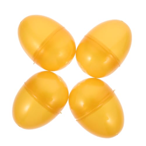HEALSOPTHY 12 Stück Teiliges Befüllbare Kunststoff Eier zum Öffnen Goldene Party Füll Eier Kreative Geschenkverpackung Wiederverwendbare Kapseln für Lotterieveranstaltungen HEALSOPTHY 12 Stück Teiliges Befüllbare Kunststoff Eier zum Öffnen Goldene Party Füll Eier Kreative Geschenkverpackung Wiederverwendbare Kapseln für Lotterieveranstaltungen von HEALSOPTHY