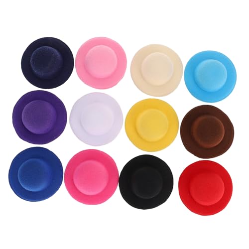 HEALSOPTHY 12 Stück Teiliges Miniatur Stoffhüte Bunte Mini Hüte Puppenhaus Dekoration Fotorequisiten Vielseitig Verwendbar für Heimdeko HEALSOPTHY 12 Stück Teiliges Miniatur Stoffhüte Bunte Mini Hüte Puppenhaus Dekoration Fotorequisiten Vielseitig Verwendbar für Heimdeko von HEALSOPTHY
