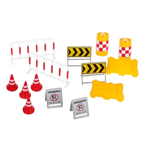 HEALSOPTHY 14 Stck Teiliges Miniatur Verkehrszeichen Spielset Realistische Straßenabsperrungen und Verkehrsampeln Leichtes Tragbares Zubehör für Sandkästen Dioramen Fotografie und HEALSOPTHY 14 Stck Teiliges Miniatur Verkehrszeichen Spielset Realistische Straßenabsperrungen und Verkehrsampeln Leichtes Tragbares Zubehör für Sandkästen Dioramen Fotografie und von HEALSOPTHY