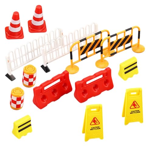 HEALSOPTHY 14 Stück Teiliges Verkehrsschilder aus Kunststoff Miniatur Straßenabsperrungen Realistische Verkehrszeichen für Kleinkinder Lernspielzeug für Jungen und Mädchen Robust und HEALSOPTHY 14 Stück Teiliges Verkehrsschilder aus Kunststoff Miniatur Straßenabsperrungen Realistische Verkehrszeichen für Kleinkinder Lernspielzeug für Jungen und Mädchen Robust und von HEALSOPTHY