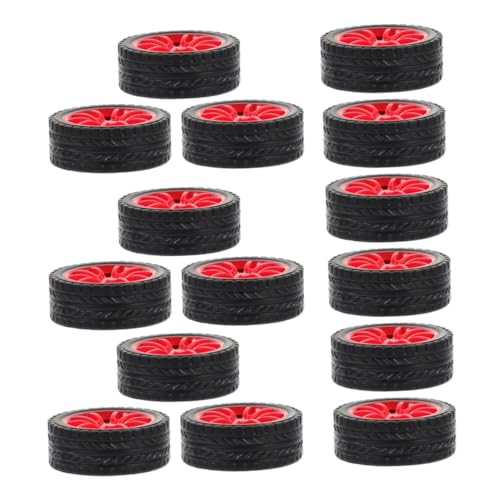 HEALSOPTHY 15 Stück Teiliges Spielzeugauto Räder Gummi DIY Auto Räder für Kognitive Modelle Robuste Rc Auto Zubehör für Hand Auge koordination und Kreativität HEALSOPTHY 15 Stück Teiliges Spielzeugauto Räder Gummi DIY Auto Räder für Kognitive Modelle Robuste Rc Auto Zubehör für Hand Auge koordination und Kreativität von HEALSOPTHY