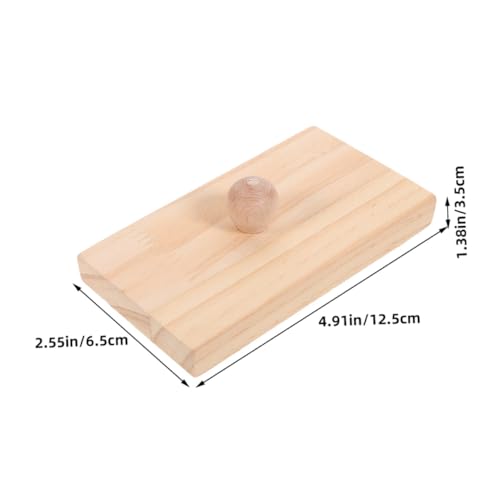 HEALSOPTHY 2 Paare Holz-sandblock Schlaginstrumente für Robustes Orff Rhythmus-Musikinstrument Leicht Tragbar mit Vielfältigen Klangeffekten für Frühe Musikförderung und Rhythmustraining HEALSOPTHY 2 Paare Holz-sandblock Schlaginstrumente für Robustes Orff Rhythmus-Musikinstrument Leicht Tragbar mit Vielfältigen Klangeffekten für Frühe Musikförderung und Rhythmustraining von HEALSOPTHY